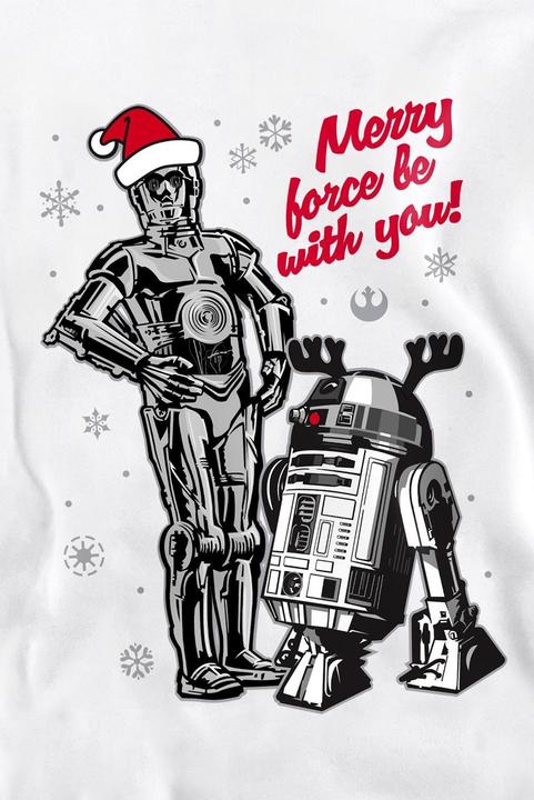 Produktbild Star Wars Merry Christmas Droids Sweatshirt (L)