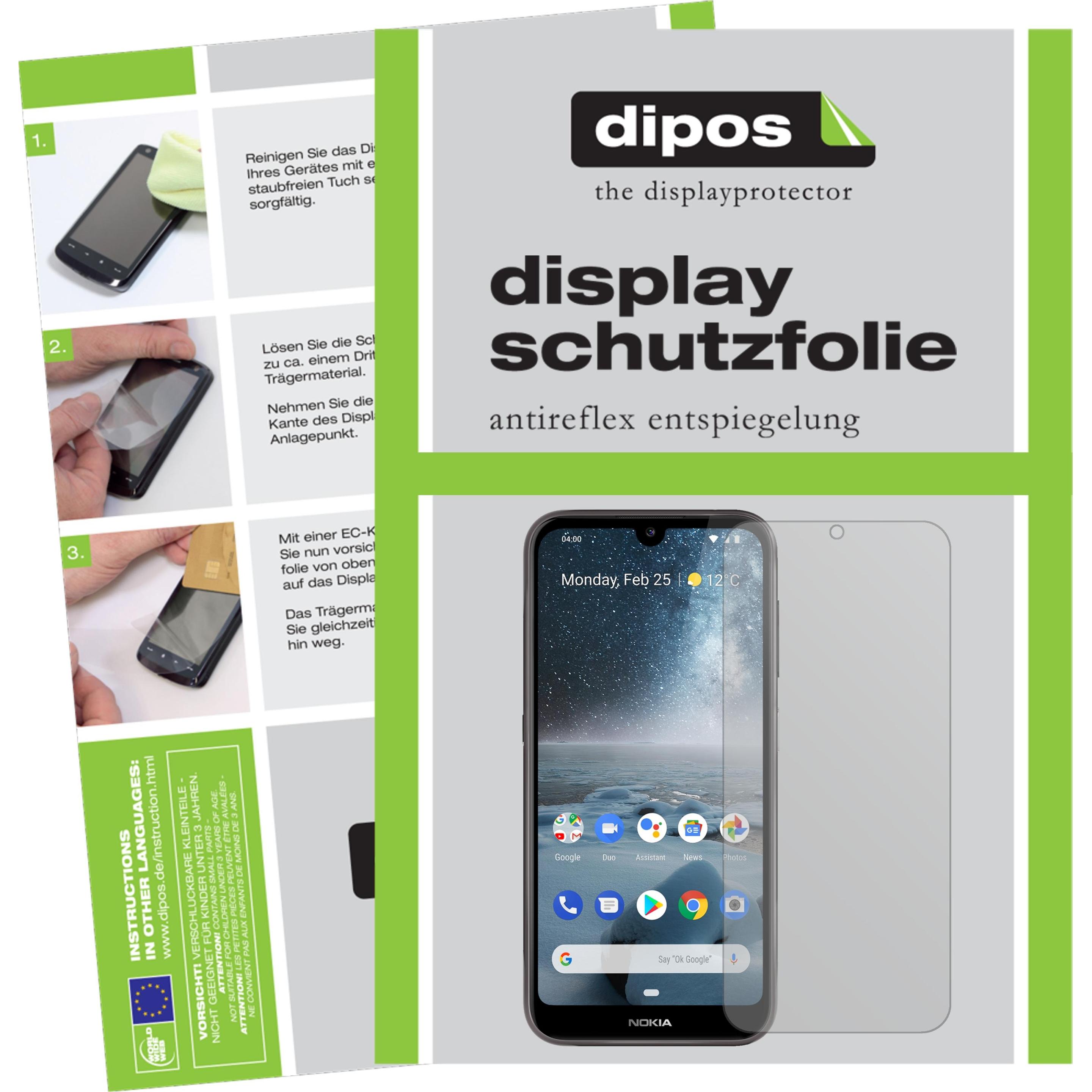 Thumbnail - Dipos Displayschutzfolie Antireflex (1 Stück, Nokia 4.2), Smartphone Schutzfolie, Transparent