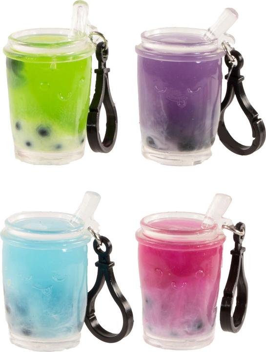 Actual product image Squeeze key ring bubble tea