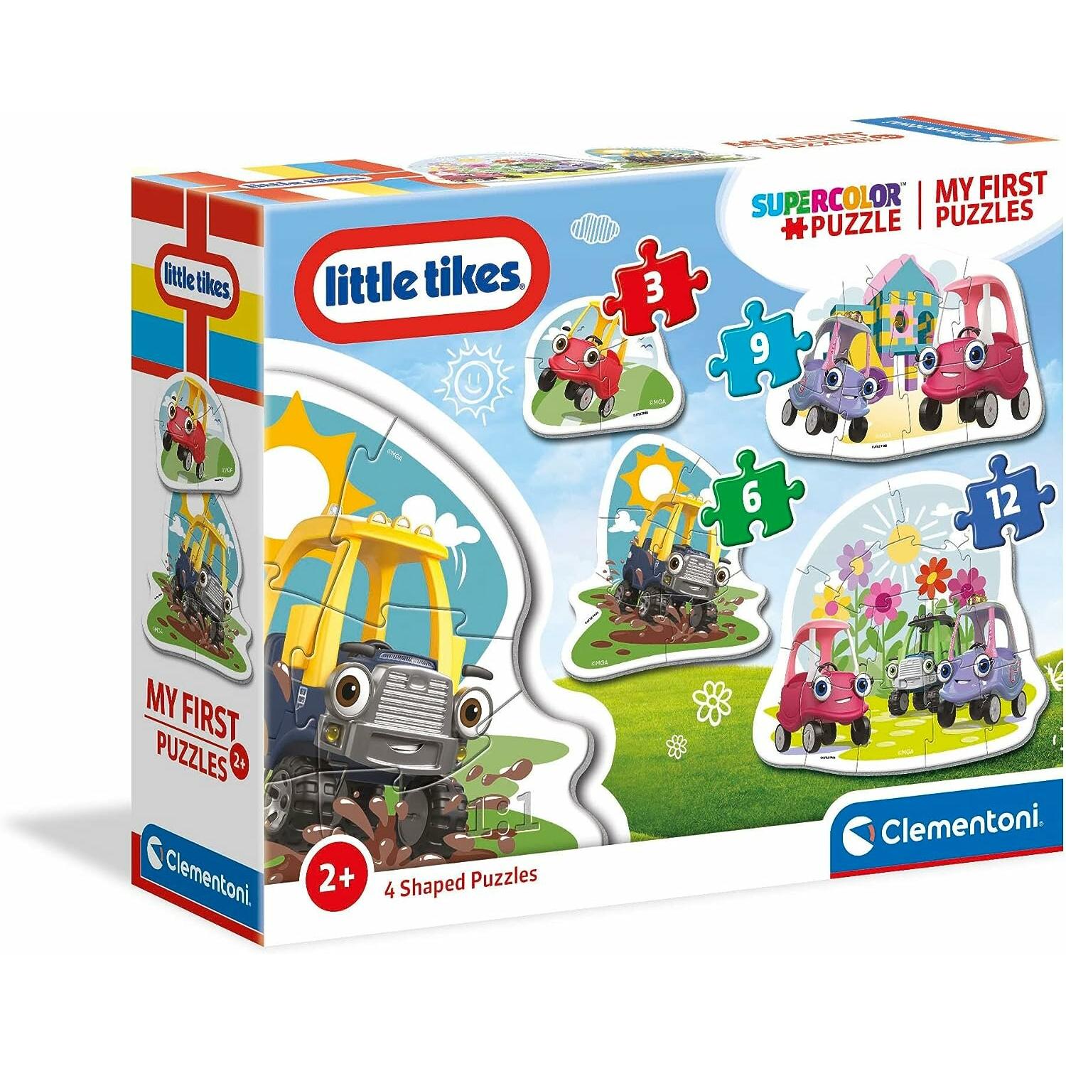 Clementoni Mein erstes Puzzle Little Tikes 4in1 (3,6,9,12 Teile)