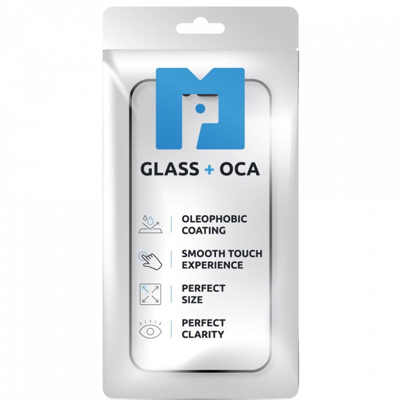 MP Glass + OCA fur Apple iPhone 16, Black, Pezzi di ricambio per dispositivi mobili