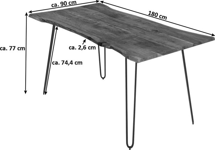 Produktbild SAM Hannah (180 x 90 x 77 cm)