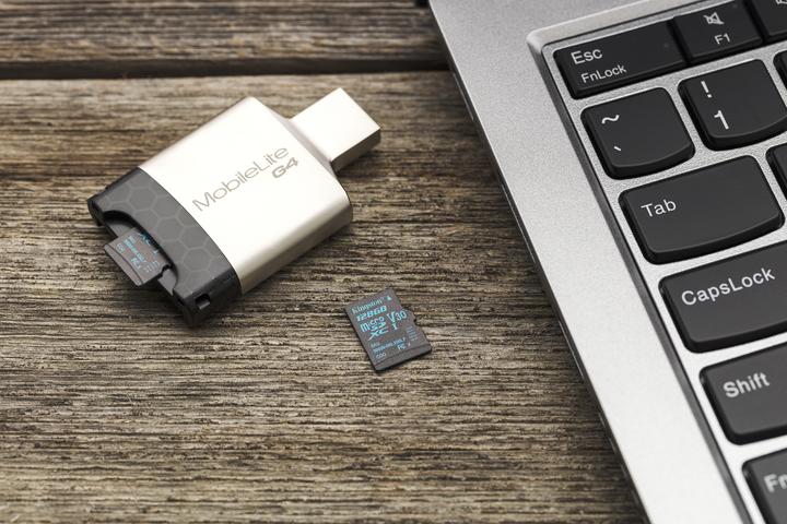 Produktbild Kingston Canvas Go (128 GB, microSDXC, U3, UHS-I)
