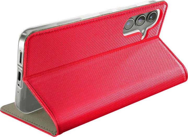 Produktbild OEM Smart Magnet Hülle für Samsung Galaxy S23 rot (Samsung Galaxy S23)