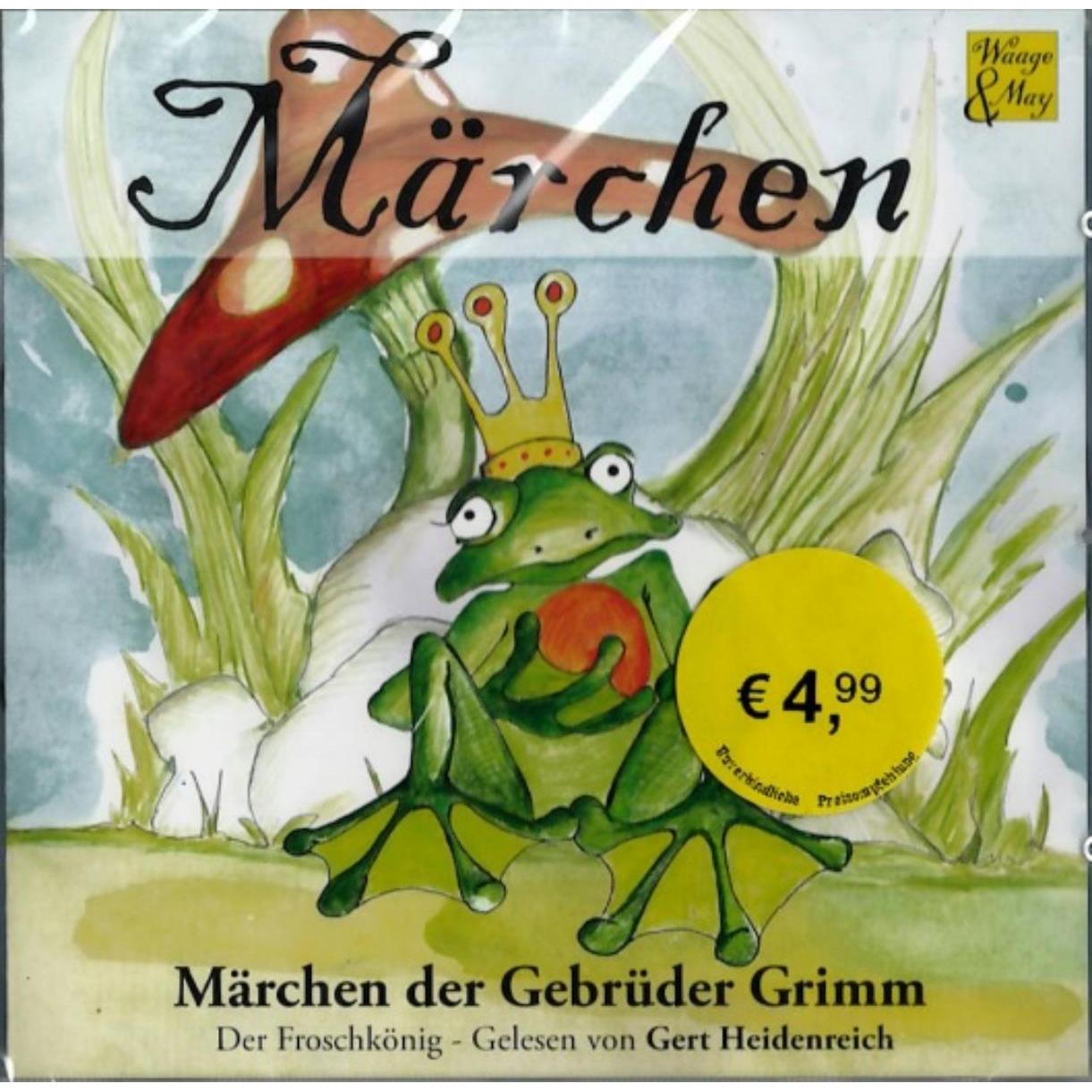 5 Märchen der Gebrüder Grimm (gelesen von Gert Heidenreich), Hörbücher
