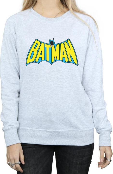 Immagine prodotto Batman Felpa Donna/Ladies Retro Logo Heather (L)