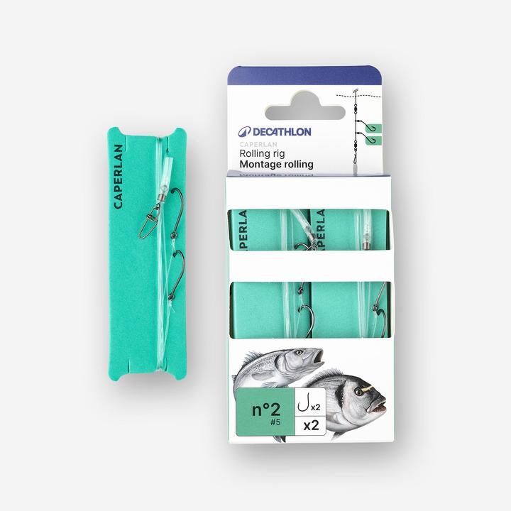 Immagine prodotto Caperlan Leader pesca in mare 2 pezzi.