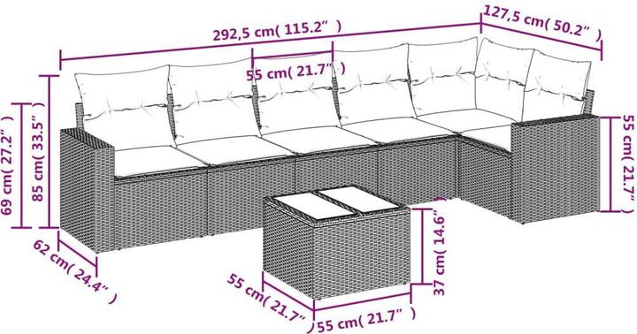 Produktbild vidaXL Darius