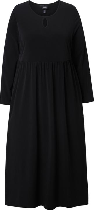 Produktbild Ulla Popken Maxikleid, A-Linie, Rundhals, Langarm, Taschen (68)
