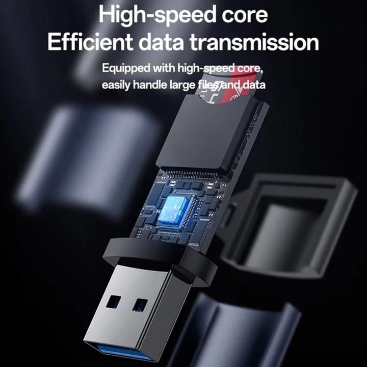 Adattatore Micro Sd Lettore Di Schede USB-C E USB 3.0 - Adattatore Per SD E Micro SD, Trasferimento Veloce Fino A 5Gbps Card Reader USB 3.0 Veloce - Foto 7