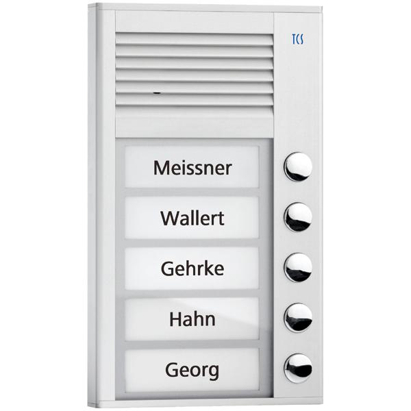 TCS, Klingel + Türsprechanlage, Türsprechstelle