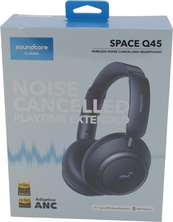 Actual product image soundcore Space Q45 (ANC, 65 h, Cable, Wireless)