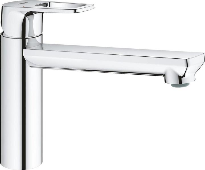 Grohe Kchenarmatur mit Einhebelmischer BauLoop chrom glnzend 31706000