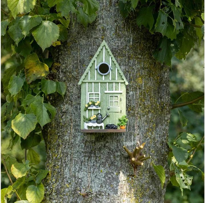 Actual product image Esschert Design Garden house nesting box, green
