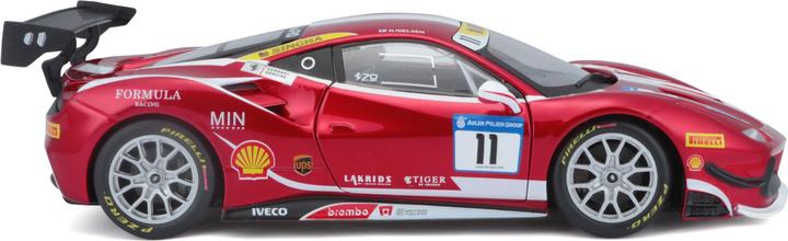 Actual product image Bburago Ferrari Racing kit 488 Challenge 1/24 red