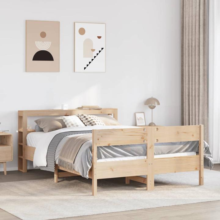 Actual product image vidaXL Bettgestell (120 x 190 cm)