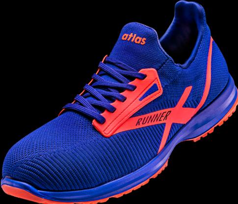 Actual product image Atlas Low shoe RUNNER 45, S1P, W10, size 46 (S1P, 46)