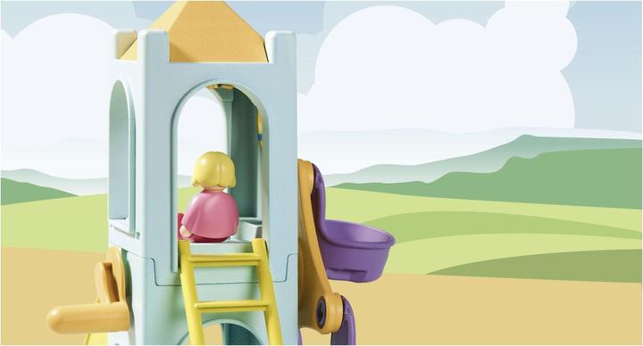 Actual product image Playmobil Adventure tower with ice cream stand (71326, Playmobil 1.2.3)