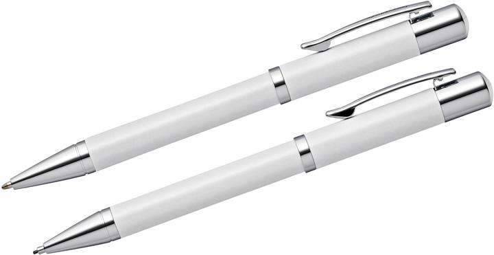 Produktbild Cross Schreibgeräteset Greenwich Drehkugelschreiber + Drehbleistift 0,9mm perlweiss (Perlweiss, 1x)