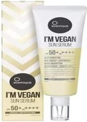 Immagine prodotto Suntique Siero Solare I'M Vegan (Crema solare, SPF 50+, 50 ml)