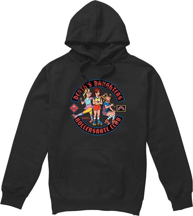 Produktbild Steven Rhodes Death's Daughters Roller Skate Club Kapuzenpullover (M)