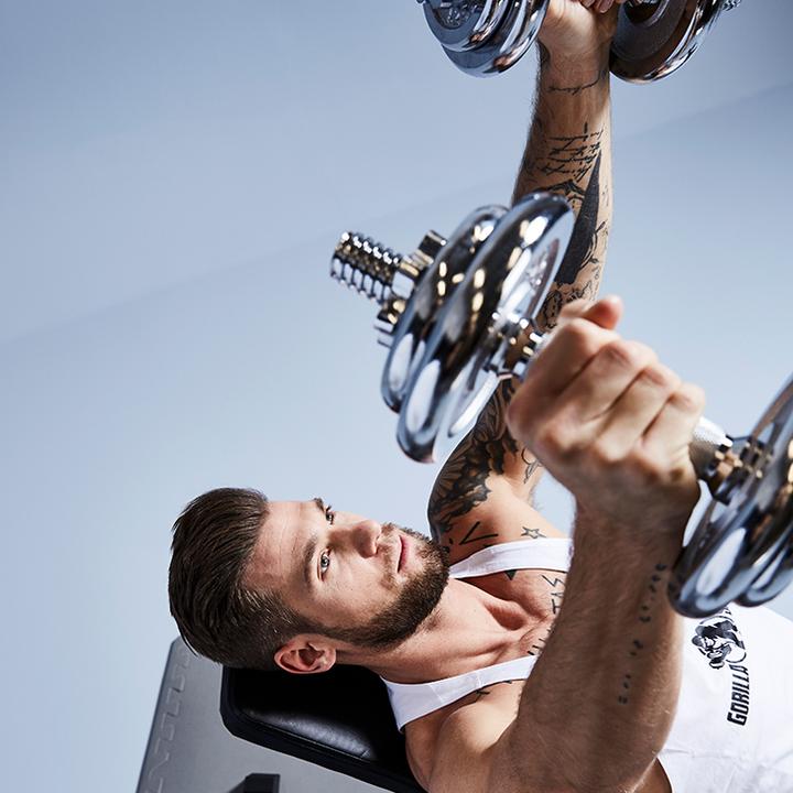 Produktbild Gorilla Sports Hantelscheibenset (2 x 15 kg, 2 x 20 kg, 2 x 25 kg, 2 x 10 kg, 2 x 30 kg)