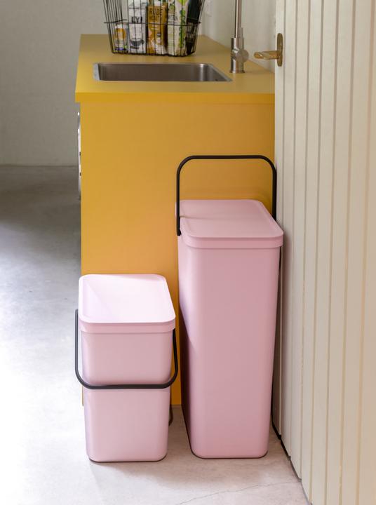 Actual product image Brabantia Recyclingbehälter Sort & Go 40 l, Rosa (40 l)