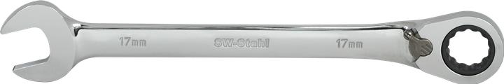 Actual product image SW-Stahl S1593-11 Fork ring ratchet spanner (11 mm)