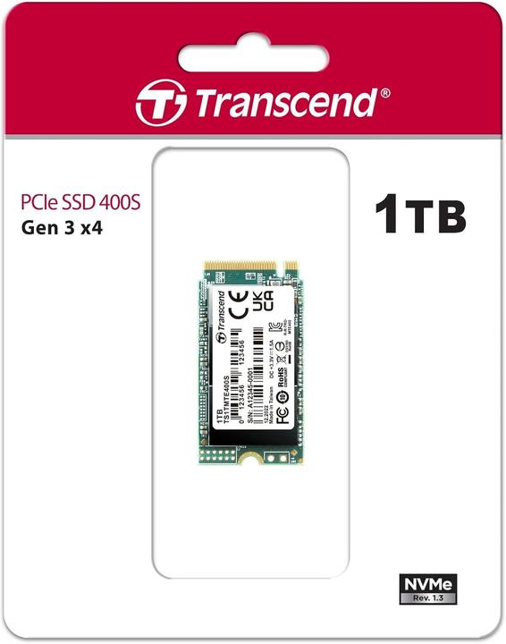Immagine prodotto Transcend 400S (1000 GB, M.2 2242)