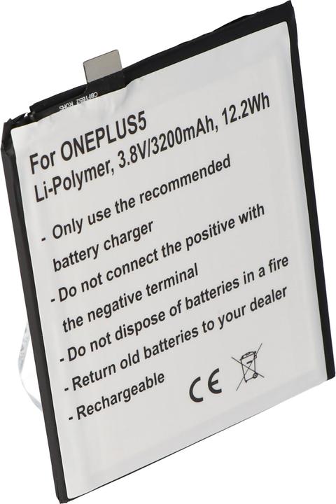 Actual product image AccuCell Akku passend für ONEPLUS 5 BLP637