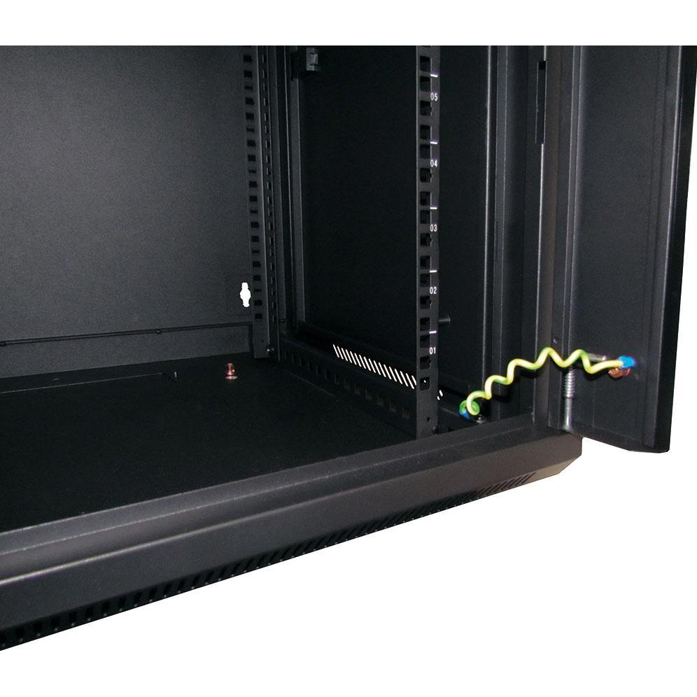 Wp 0022 (12 HE, 19 Zoll Rack), Serverschrank, Schwarz