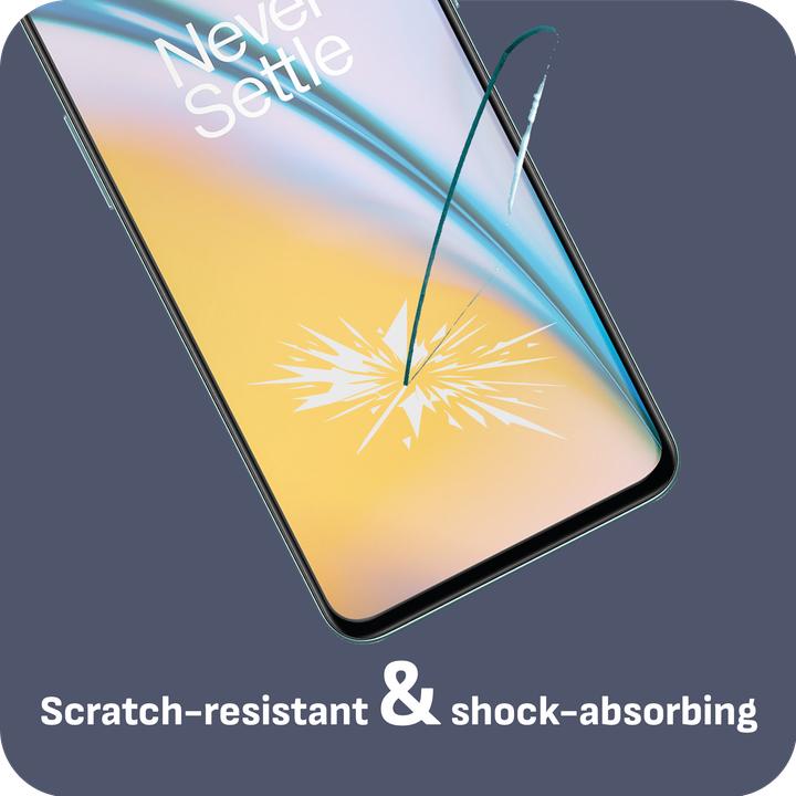 Produktbild Cazy Schutzglass Kompatibel mit OnePlus Nord 2 Tempered Glass Hülle Kompatibel - 1 Stück (1 Stk., OnePlus Nord 2)