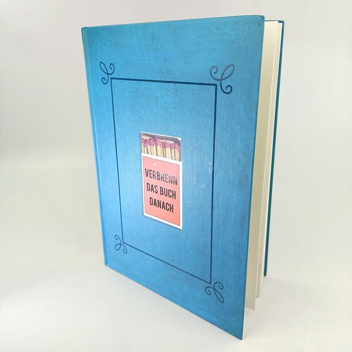 Produktbild Verbrenn das Buch danach – Ein Ausfüllbuch für Erwachsene (Hardcover) (Deutsch, David Tripolina, 2021)