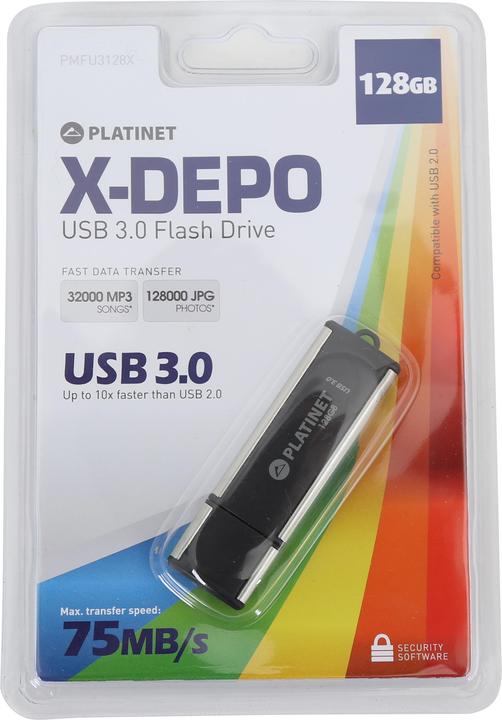 Image du produit Platinet PMFU3128X (128 Go, USB-A)