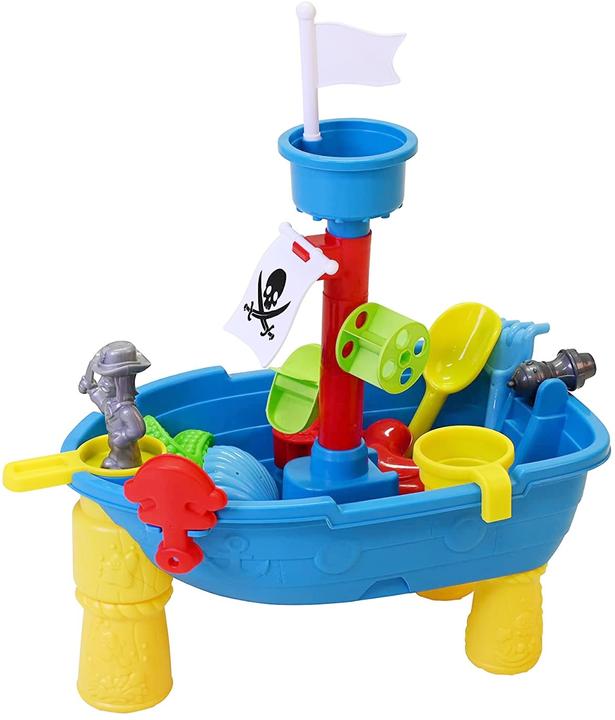 Knorrtoys Sand- und Wassertisch - "Piratenschiff"