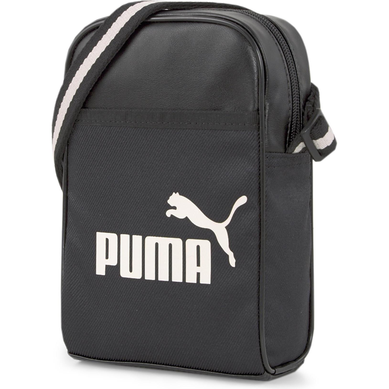 Puma, Handtasche, Campus Compact Portable, Schwarz