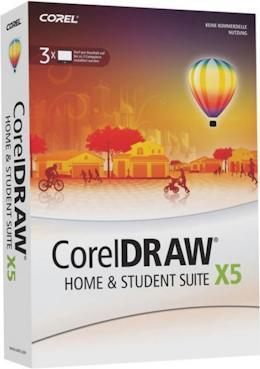Produktbild Corel DRAW Graphics Suite X5 Home & Student -D-