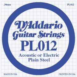 Actual product image D'Addario Pl012 (1x, Guitar, 0.01")
