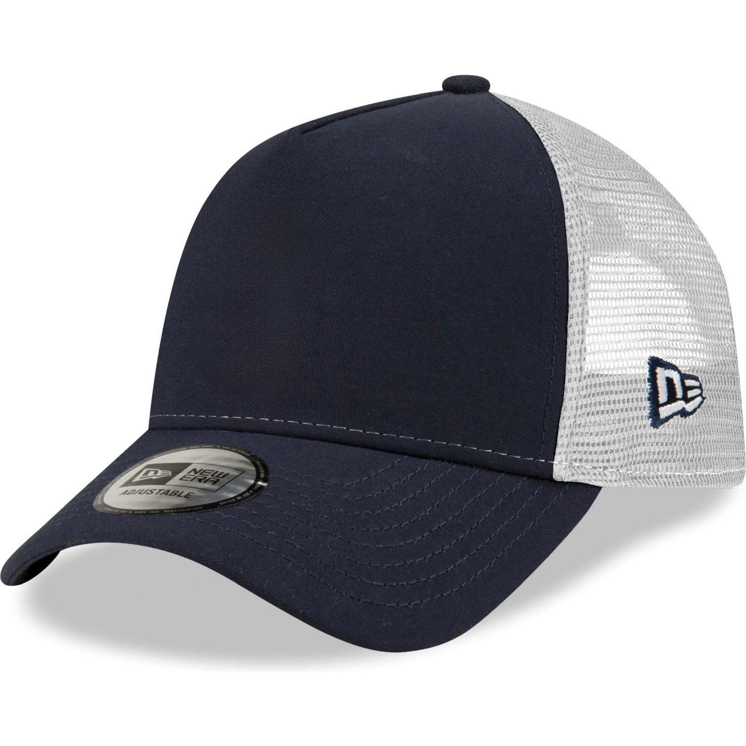 New Era, Herren, Cap, A-Frame Mesh Trucker Cap - ESSENTIAL navy, Blau