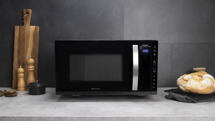Actual product image Cecotec Microondas Sin Plato Grandheat 2300 Flatbed Touch Black (23 l)
