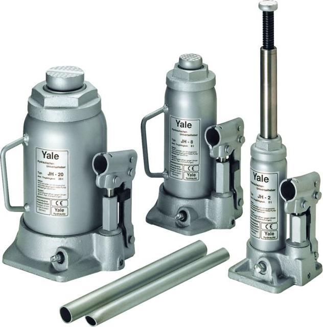 Actual product image Yale Industrial universal bottle jack, 2 tonne