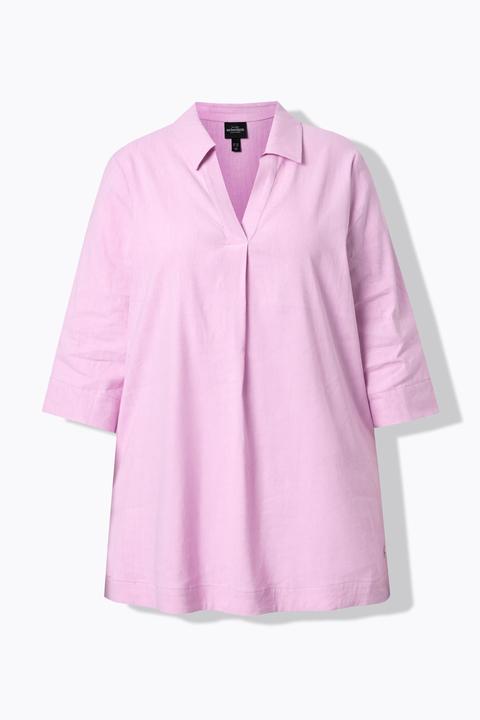 Immagine prodotto Ulla Popken Tunica in misto lino (60)