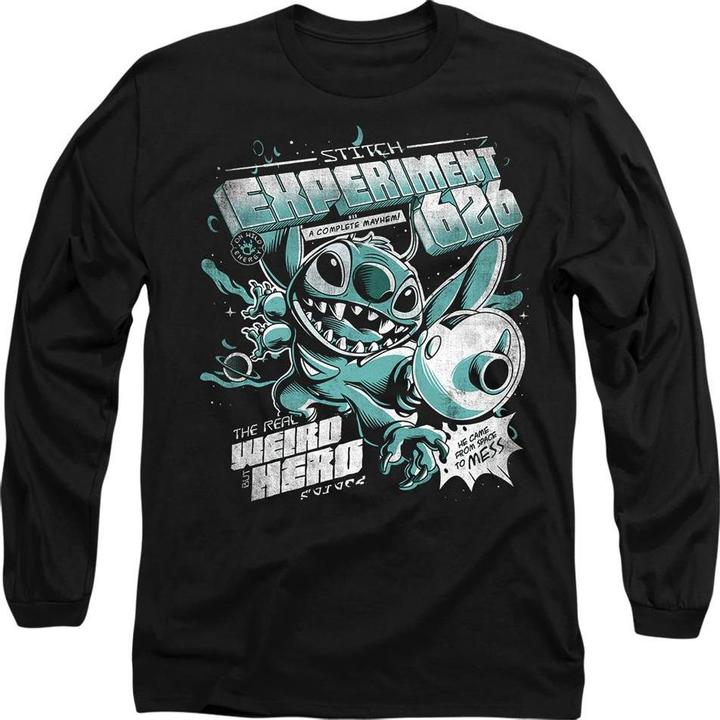 Produktbild Lilo & Stitch Experiment 626 TShirt Langärmlig (L)