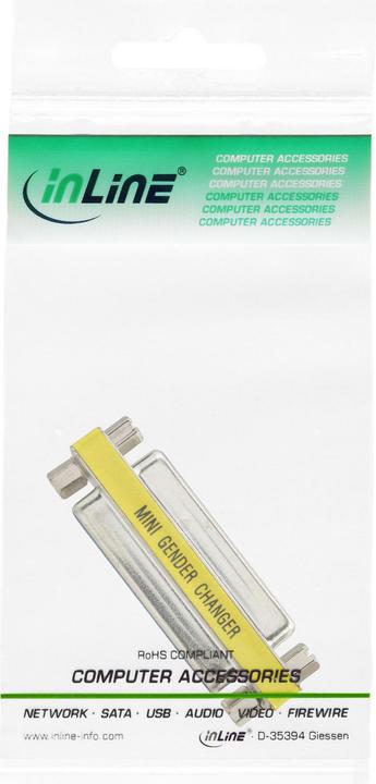 Actual product image InLine Mini Gender Changer (0.05 m)