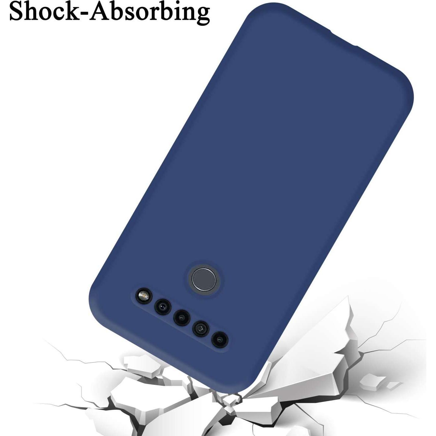 Thumbnail - Cadorabo Hülle für LG K41S TPU im Liquid Case Design (LG K41s), Smartphone Hülle, Blau