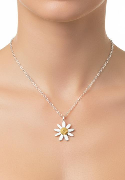 Immagine prodotto Maxte Sterling Silber Gänseblümchen- (Argento, 45 cm)