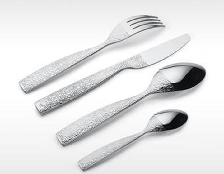 Silberne Oberfläche