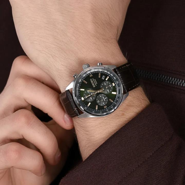 Immagine prodotto Seiko Cronografo (Orologio da polso analogico, 42 mm)