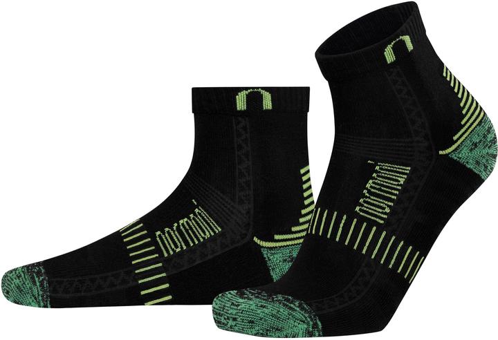 Actual product image Normani 3 Bamboo function short socks - 9389 (pack of 3, 47 - 50)
