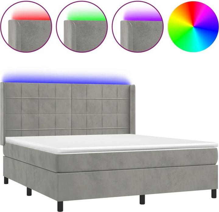 Actual product image vidaXL Boxspringbett (180 x 200 cm)